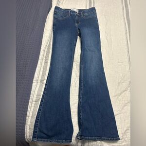 Abercrombie & Fitch Dark Blue Flare Jeans
